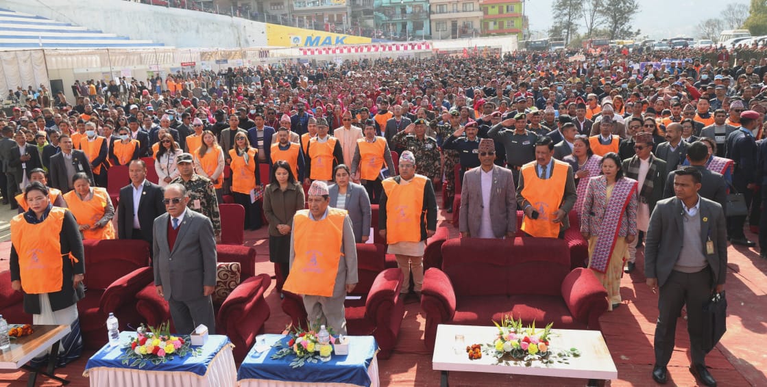 भूकम्प प्रतिरोधी संरचना निर्माण इच्छा नभएर अनिवार्य दायित्व होः प्रधानमन्त्री